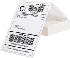 4" x 6" Thermal Shipping Labels for Ecommerce, Waybill & Exports (100mm x 150mm) - Pack of 500pcs